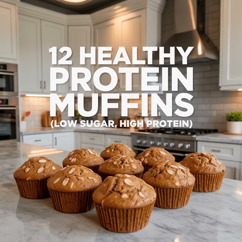 Banana Protein Muffins