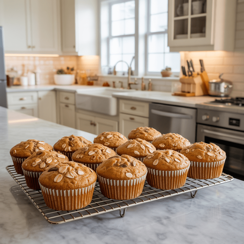 Banana Protein Muffins