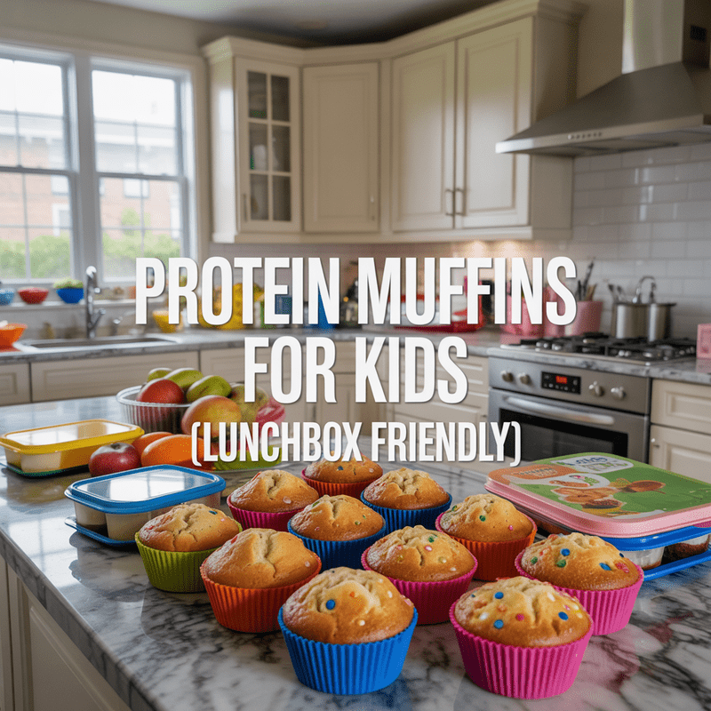 Banana Protein Muffins