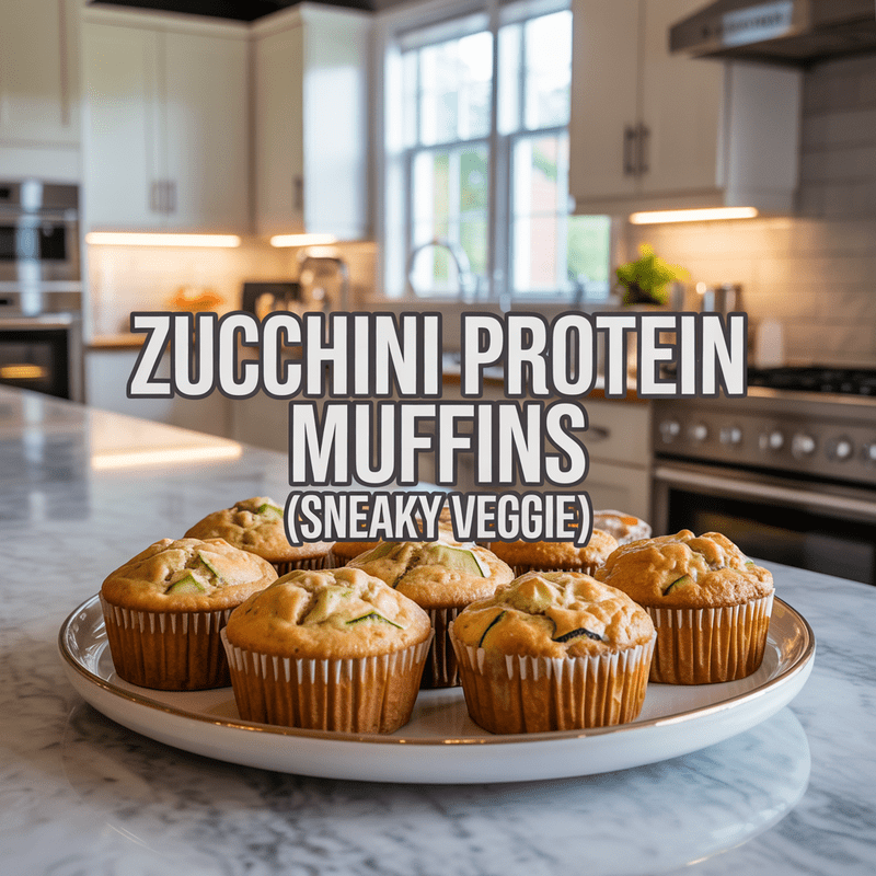 Zucchini Protein Muffins